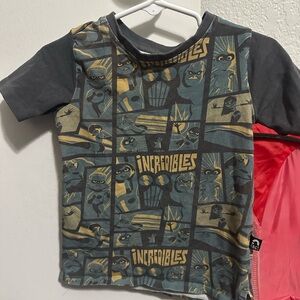 Disney Pixar Incredibles RAGS t shirt - HTF 2T